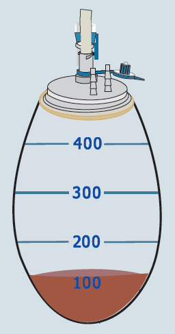 Силіконовий сильфон 400 мл, Biometrix